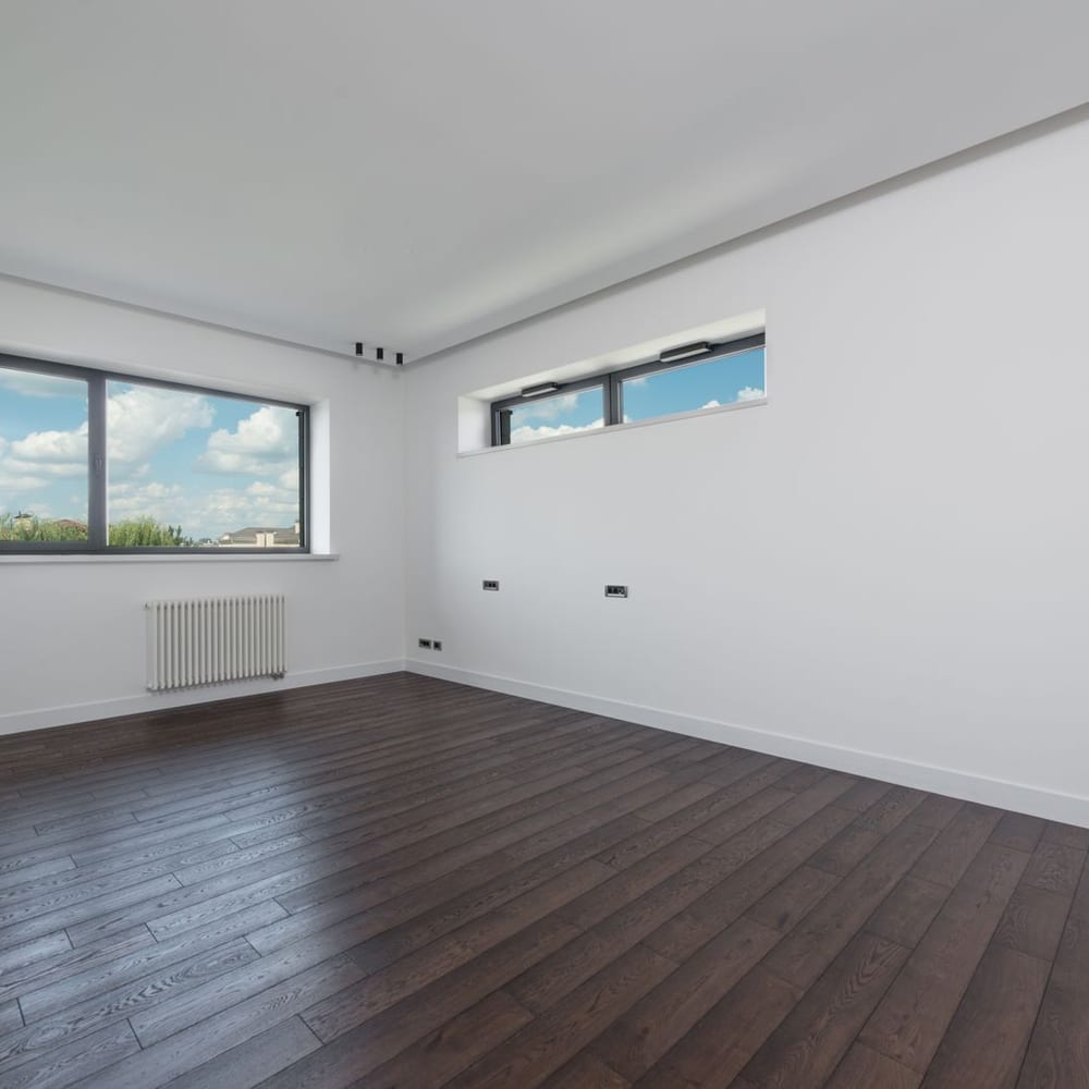 Apartament gol, înainte de amenajare