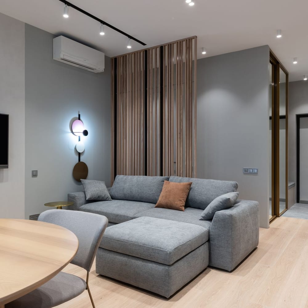 Apartament amenajat, luminos