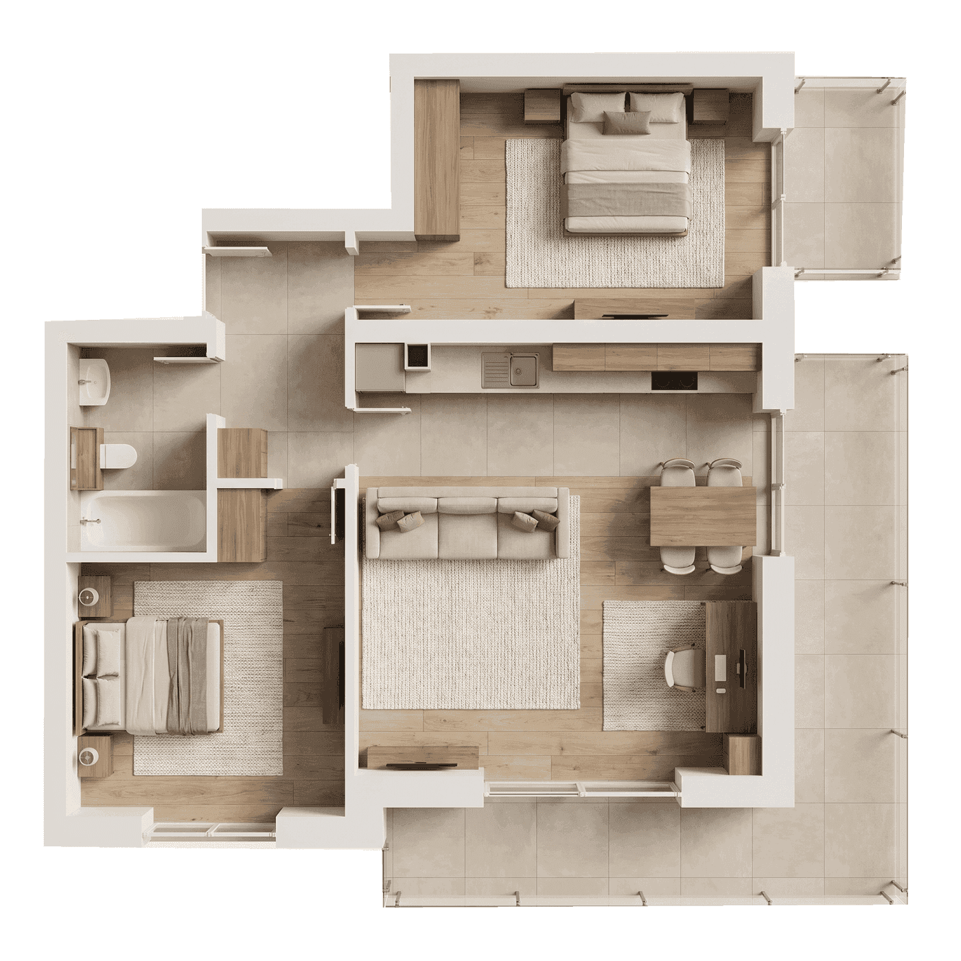 2,5 camere — Avantgarden 3