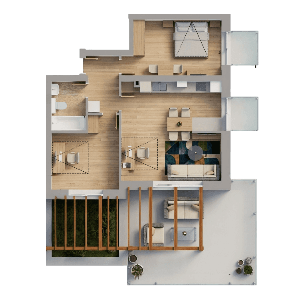 3 camere — Avantgarden 3