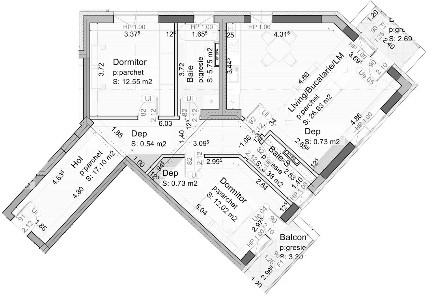 3 camere — Vivamus Park Residence