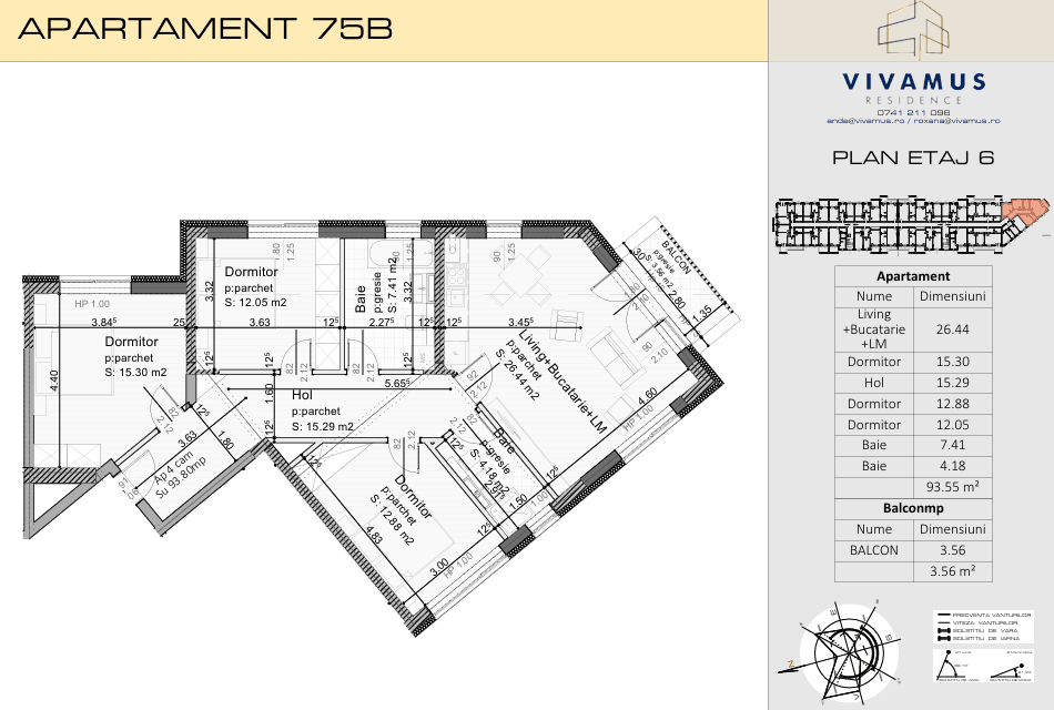 4 camere — Vivamus Park Residence